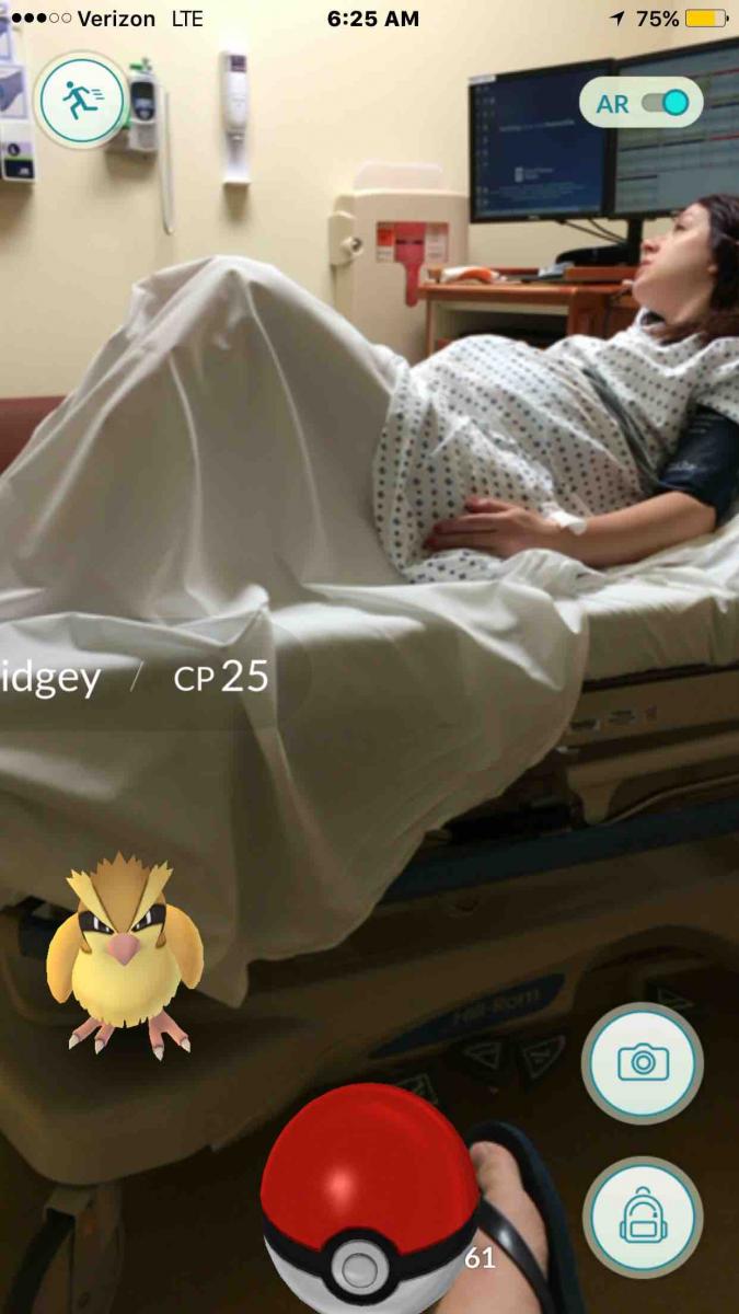 Zwanger Pokémon Go