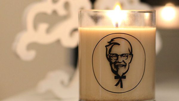 KFC-kip kaars