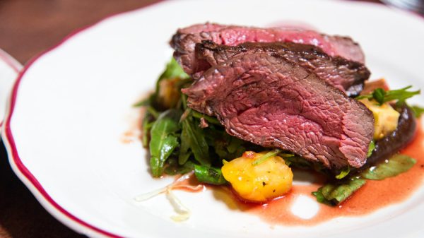 perfecte medium rare steak