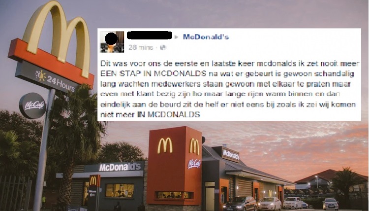 'Klantenservice' jaagt kortpittige boze McDonald's-klant geniaal op de kast