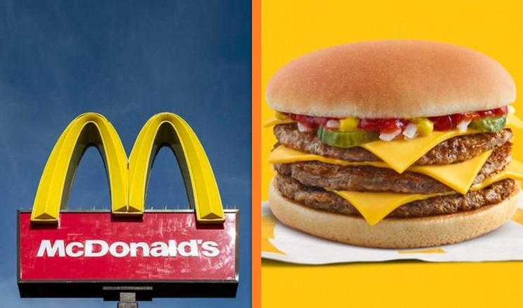 Man bestelt driedubbele cheeseburger en verwijdert alles bij McDonald's om te zien wat er gebeurt