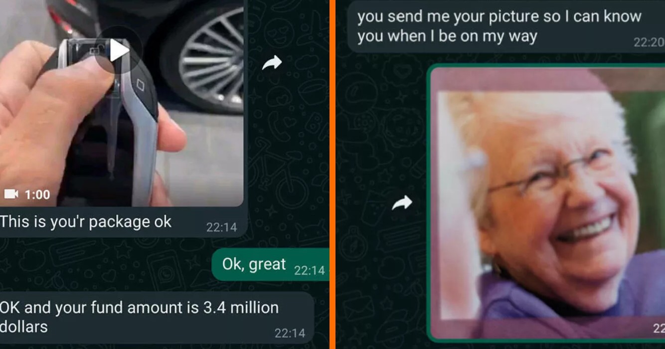whatsapp scammer