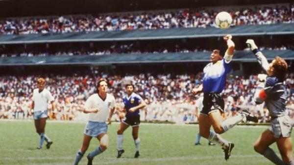 hand van god maradona