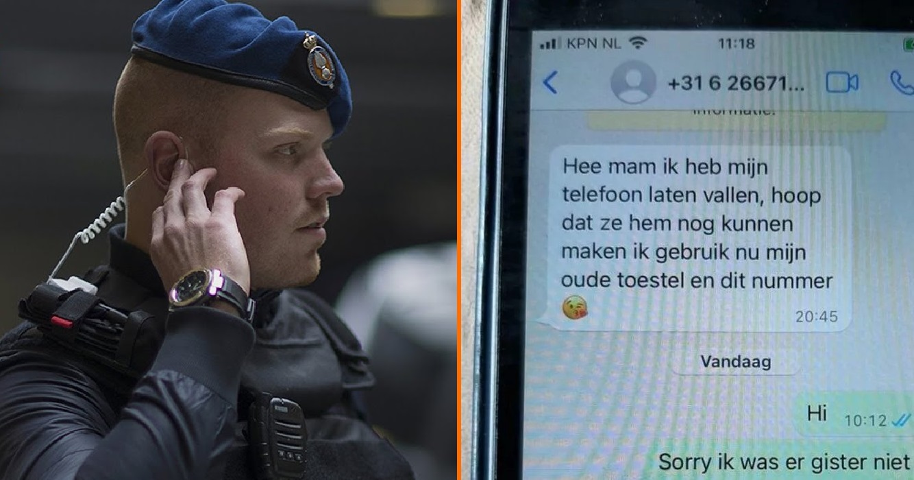 whatsapp oplichter marechaussee