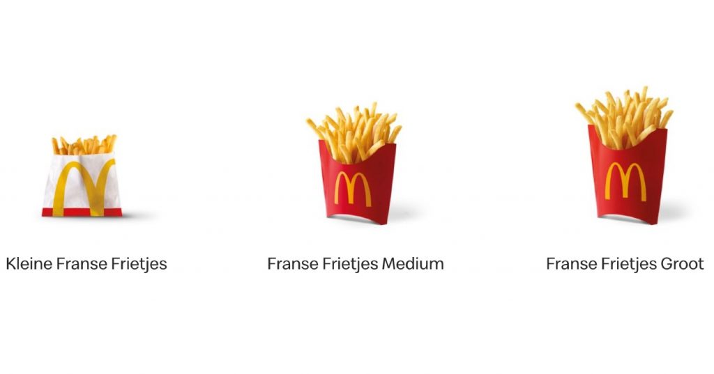McDonald’s grote friet