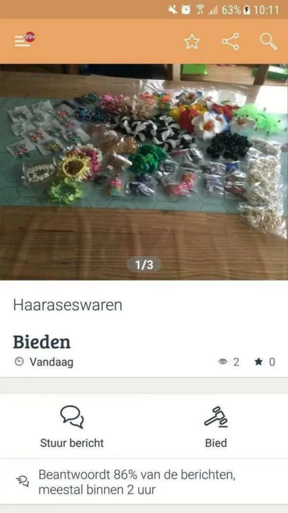 advertenties op Marktplaats