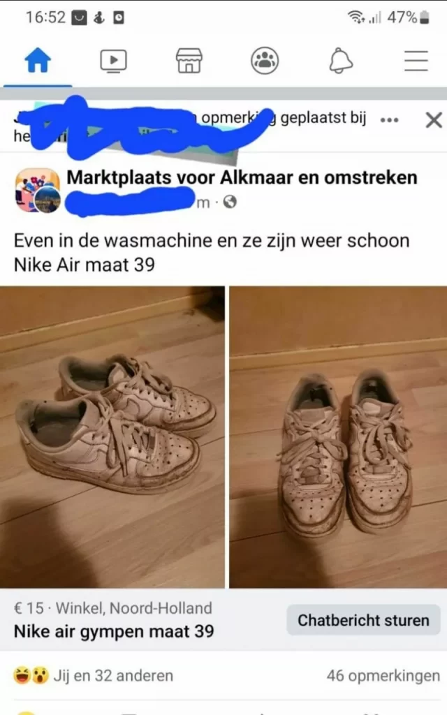 Hier weer 15 mensen op Marktplaats die van hun rommel af moesten