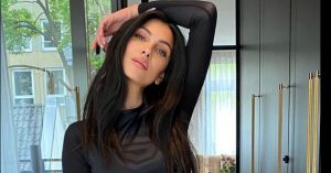 Kersverse moeder Anna Nooshin verbaasd met lingeriefoto's: 'Hoe dan?!'