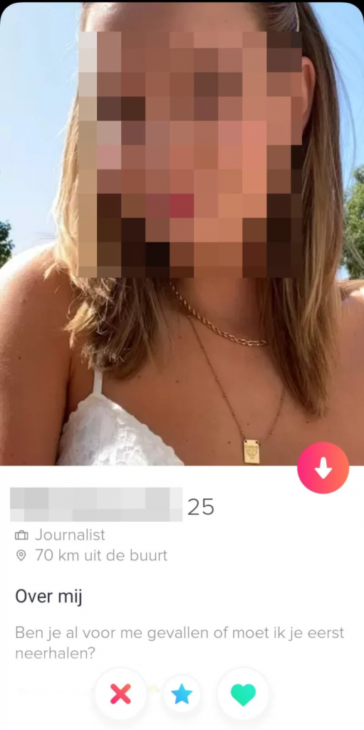 dames op Tinder