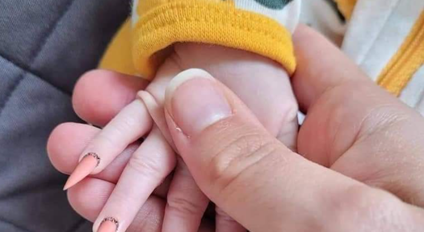 baby manicure