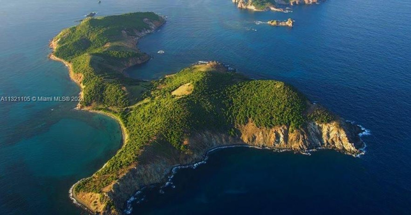 privé eiland Caribisch gebied