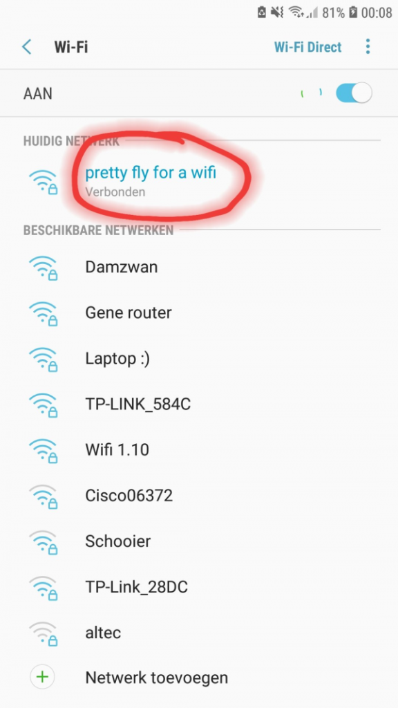 14 hilarische WiFi-namen om je buren te vermaken