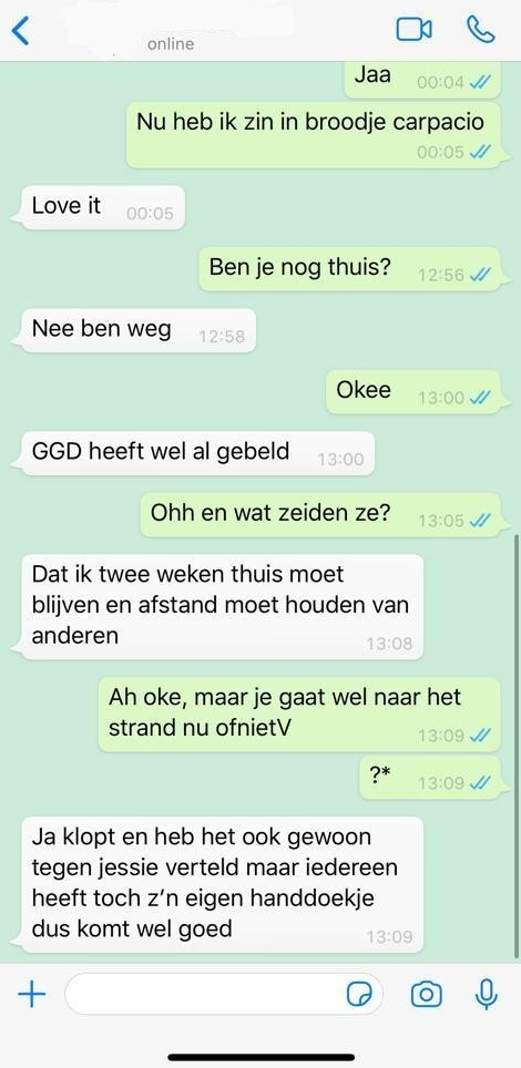 online gesprekken