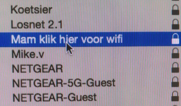 WiFi namen