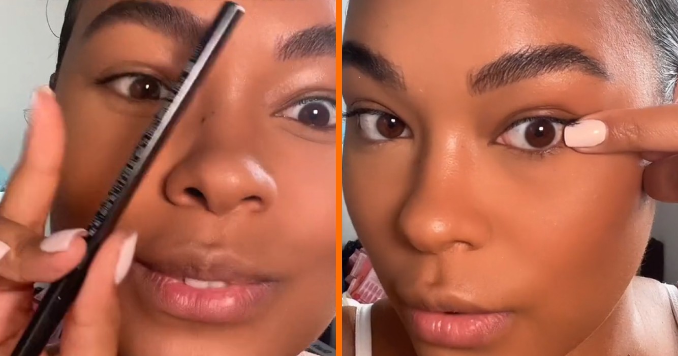 Deze TikTok onthult verbluffende eyeliner lifehack TikTok en verbaast