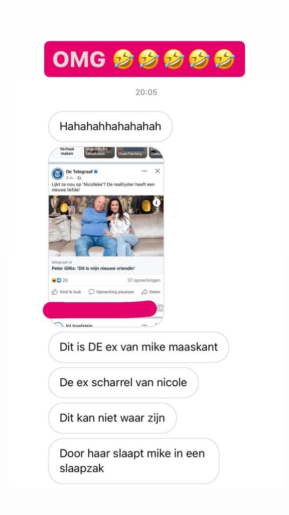 Nieuwe vriendin Peter Gillis