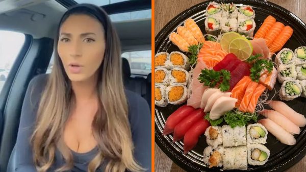 Vrouw zegt dat personeel van Sushi Restaurant haar vernederde omdat ze teveel bestelde