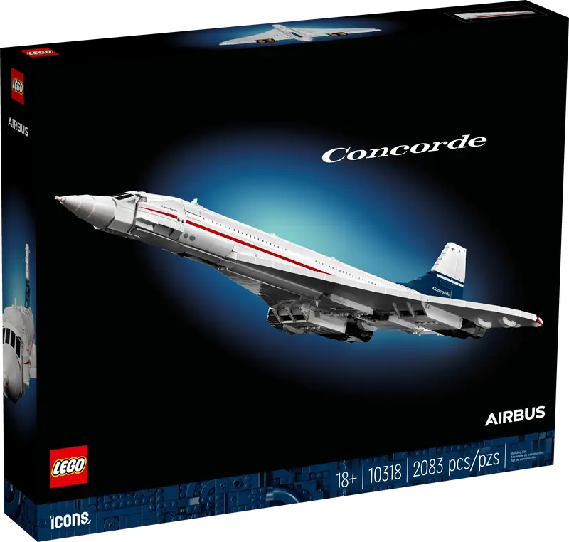 supersonische Concorde set