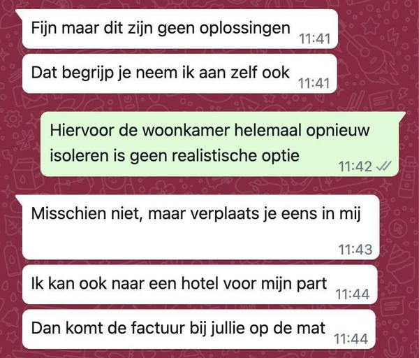 Appgesprek met buurman die woest is om blaffend oppashondje heeft verrassend einde