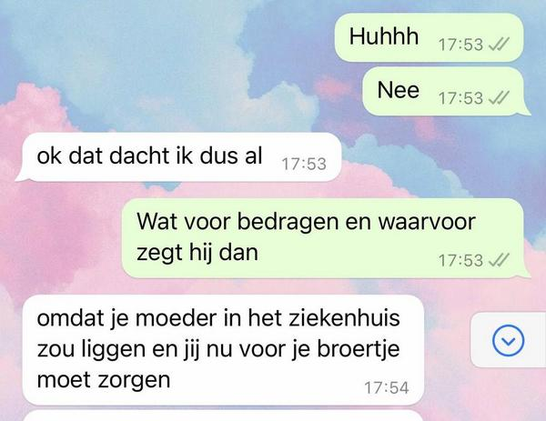 Whatsapp-berichtje van jaloerse ex resulteert in vreemdste gesprek ooit