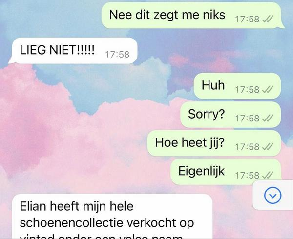 Whatsapp-berichtje van jaloerse ex resulteert in vreemdste gesprek ooit