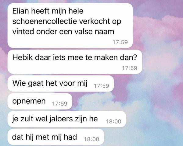 Whatsapp-berichtje van jaloerse ex resulteert in vreemdste gesprek ooit