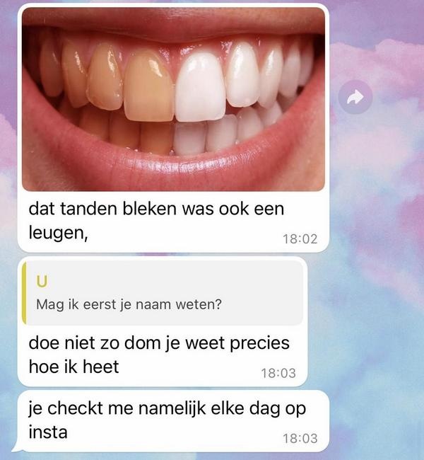 Whatsapp-berichtje van jaloerse ex resulteert in vreemdste gesprek ooit