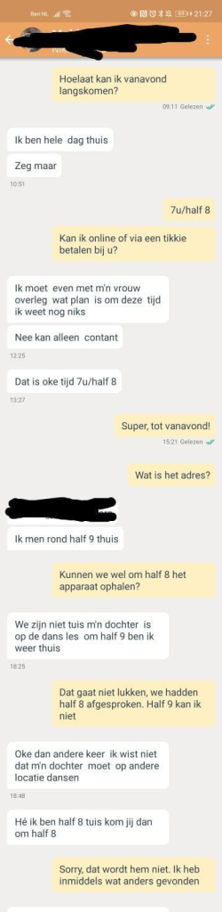 grappige gesprekken marktplaats