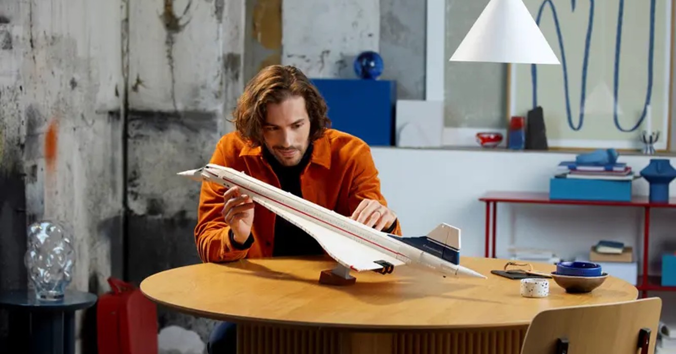 Herbeleef de geschiedenis met LEGO: De supersonische Concorde set 