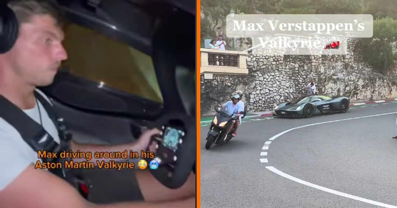 Politie doet onderzoek naar video waarin Max Verstappen te snel rijdt in een Aston Martin Valkyrie
