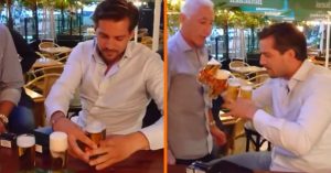 Indruk maken in de kroeg: bier drinken volgens de waterval methode