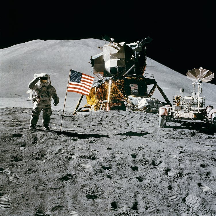 NASA woningen maan