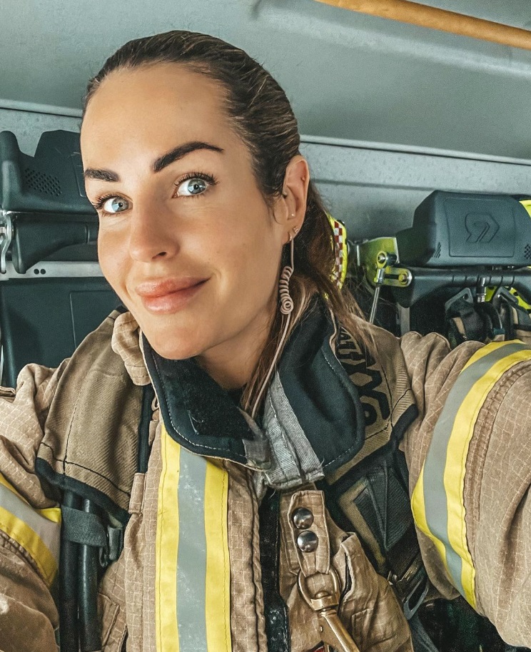 heetste brandweervrouw ter wereld