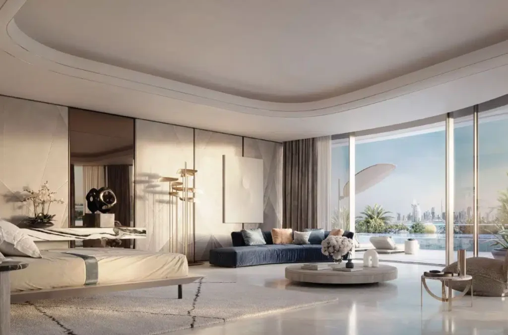 Duurste huis van Dubai woonkamer