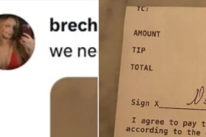 serveerster klaagt over weinige tip