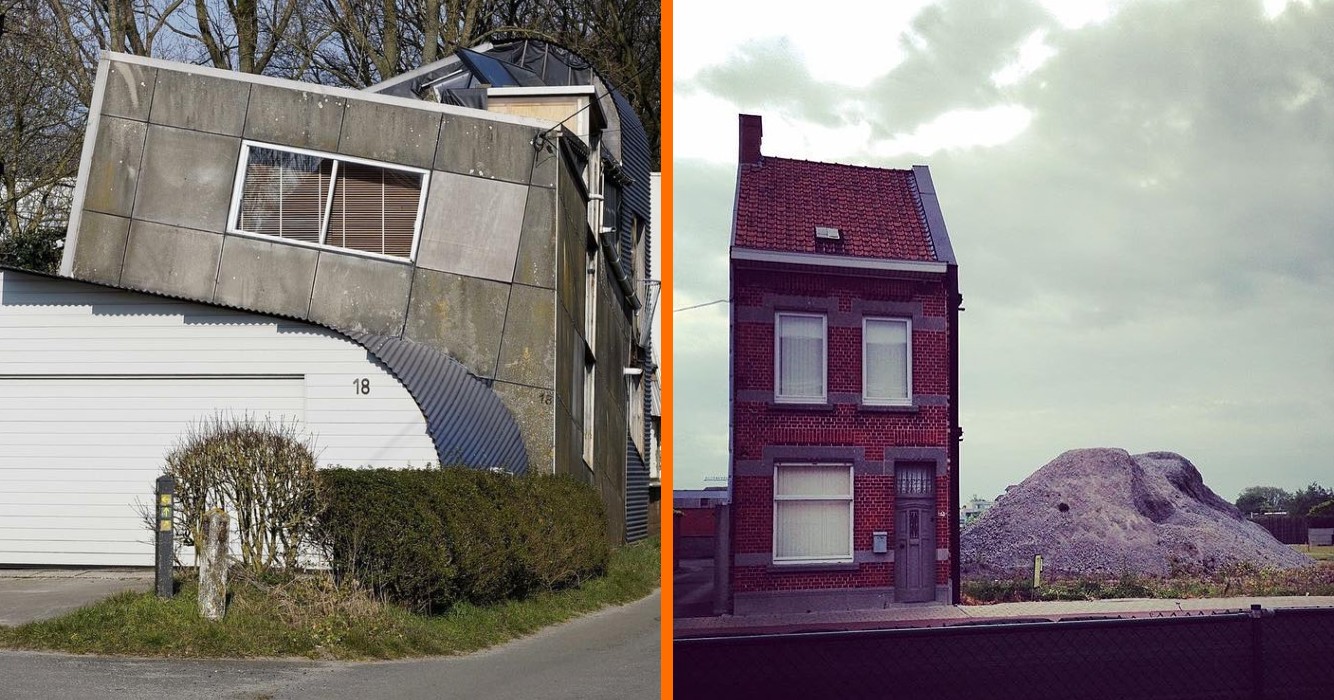 De 12 lelijkste Huizen van België
