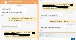 Ruzie op Marktplaats draait ineens uit op vriendelijkste gesprek ooit