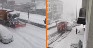 Rit met sneeuwschuiver gaat niet zoals gepland