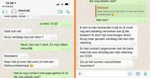 Whatsapp-oplichter wordt nogmaals urenlang aan de lijn gehouden