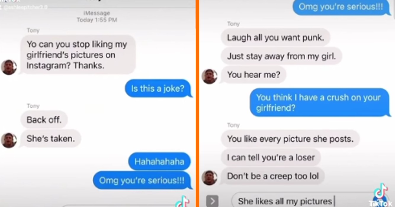 WhatsApp gesprek neemt een onverwachte wending wanneer vriend gast waarschuwt om foto’s van zijn vriendin niet te liken