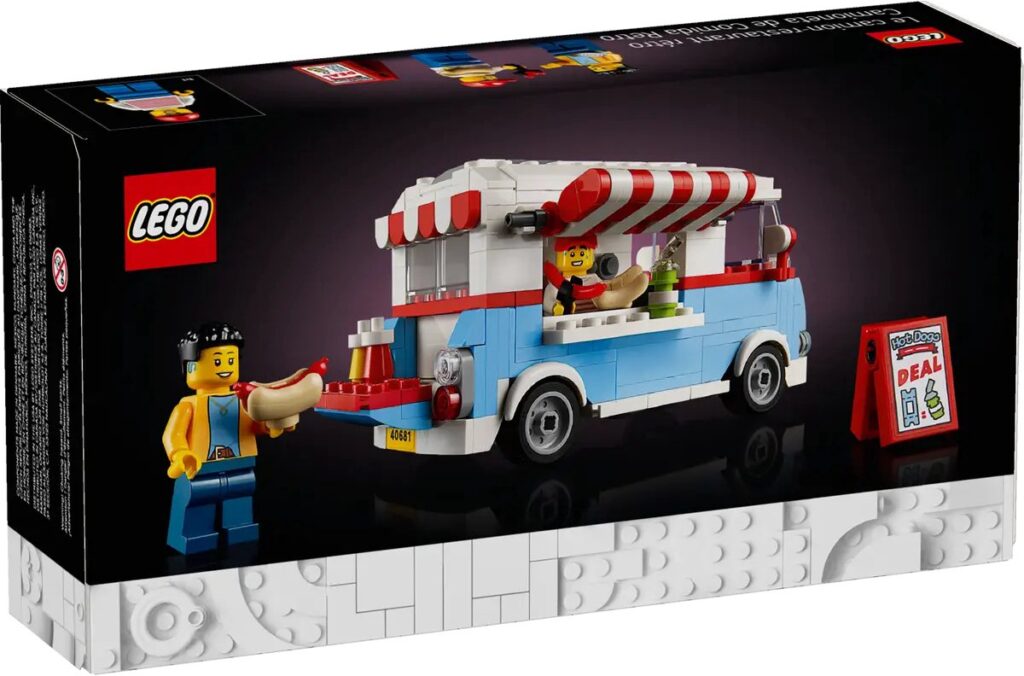 LEGO Retro Food Truck 40681 doos
