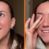 Vrouw huilt tranen met tuiten, nadat ze na het behalen van haar diploma 40 uur per week moet werken