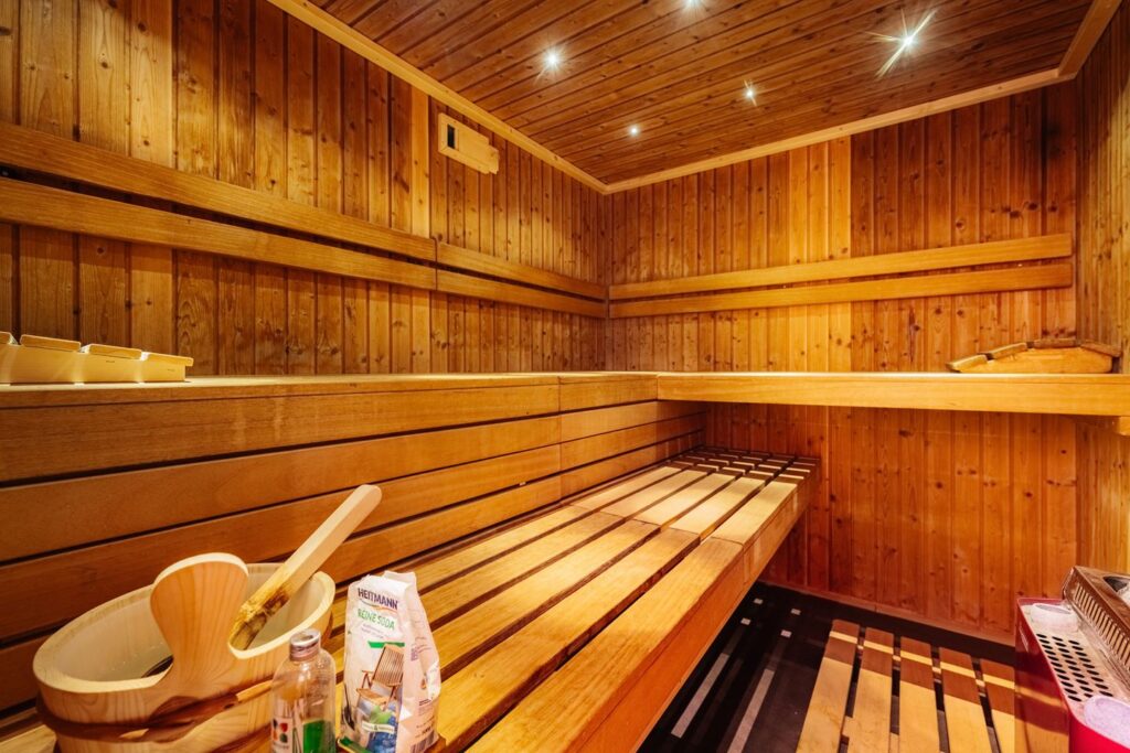 Compleet hotel sauna