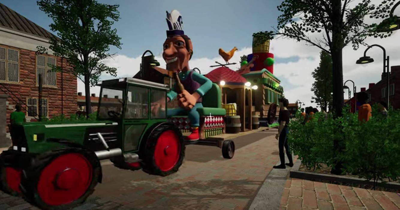 Vier carnaval met je persoonlijke carnavalswagen in Carnaval Simulator