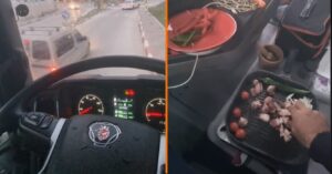 Vrachtwagenchauffeur Wordt Rijdende Kok 