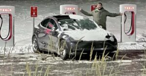 Tesla's Winteruitdaging