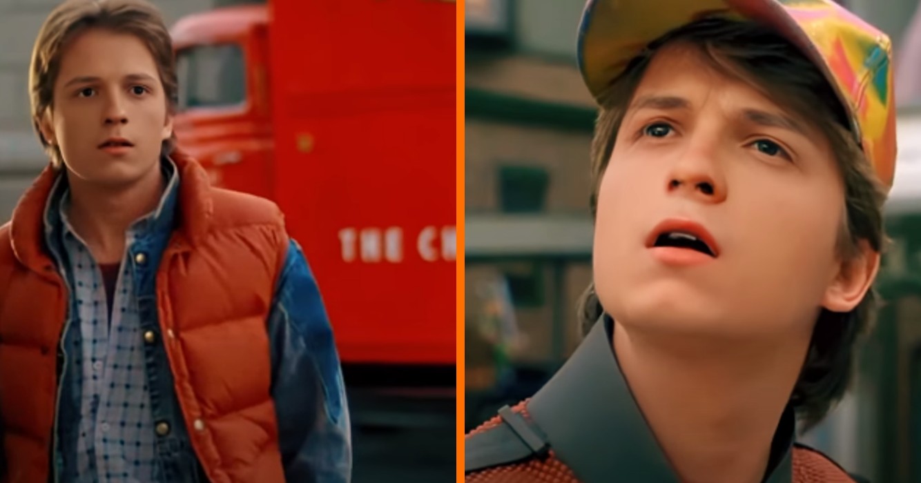 Tom Holland Fantrailer 'Back to the Future
