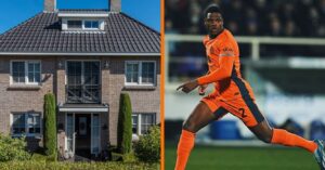 Denzel Dumfries Scoort Vrijstaande prachtige Villa in Rhoon!