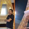 Man bouwt 8 jaar lang 7m Eiffeltoren van luciferstokjes, Guinness Record wordt toch afgewezen