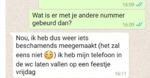 De WhatsApp-oplichters zijn weer aan de gang: “mijn telefoon viel in de toiletpot” 